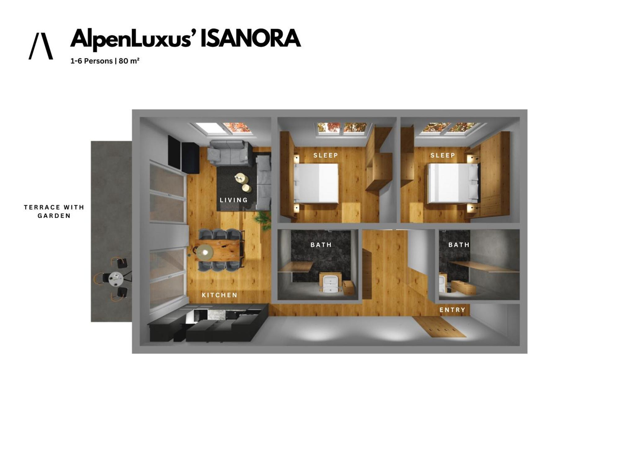 Isanora - Garden & Private Whirlpool By Alpenluxus Appartements فغن المظهر الخارجي الصورة