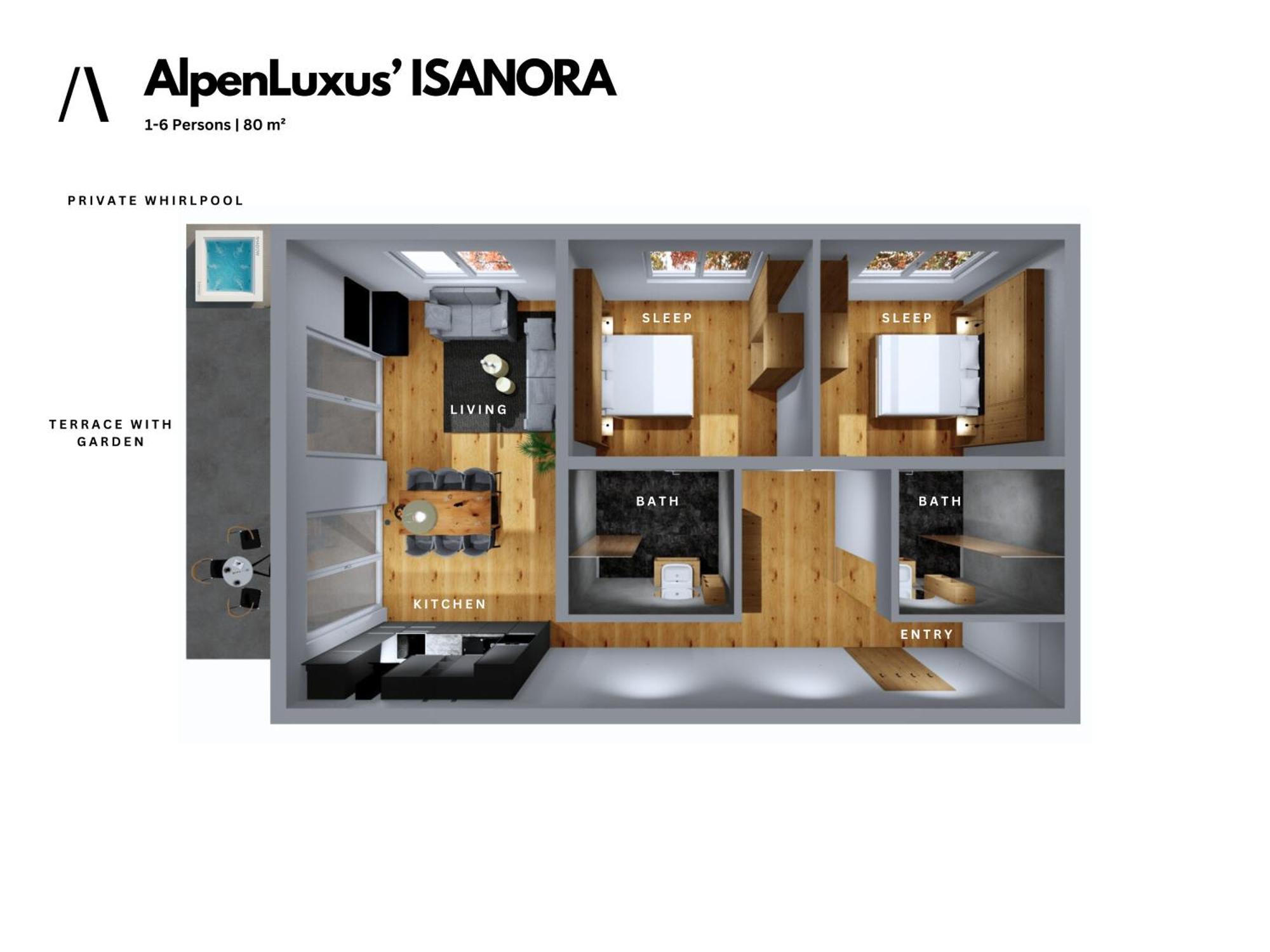 Isanora - Garden & Private Whirlpool By Alpenluxus Appartements فغن المظهر الخارجي الصورة